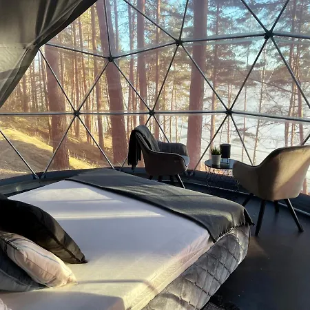Skywoods.Glamping Villa Moletai Exterior photo